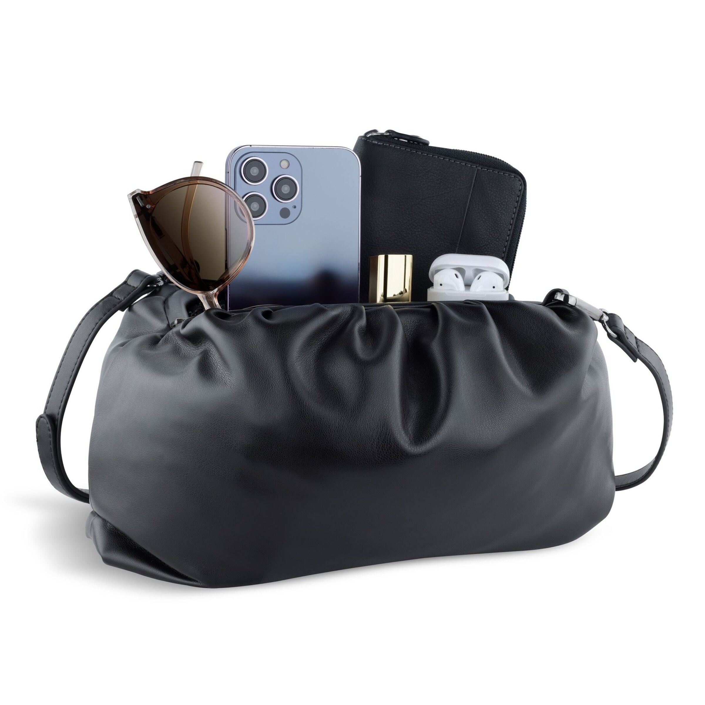 Borsa a tracolla 'Mila' di bugatti in nero