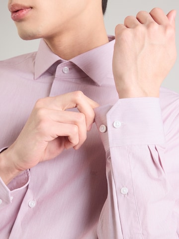 Michael Kors Regular fit Πουκάμισο 'HARILINE' σε κόκκινο