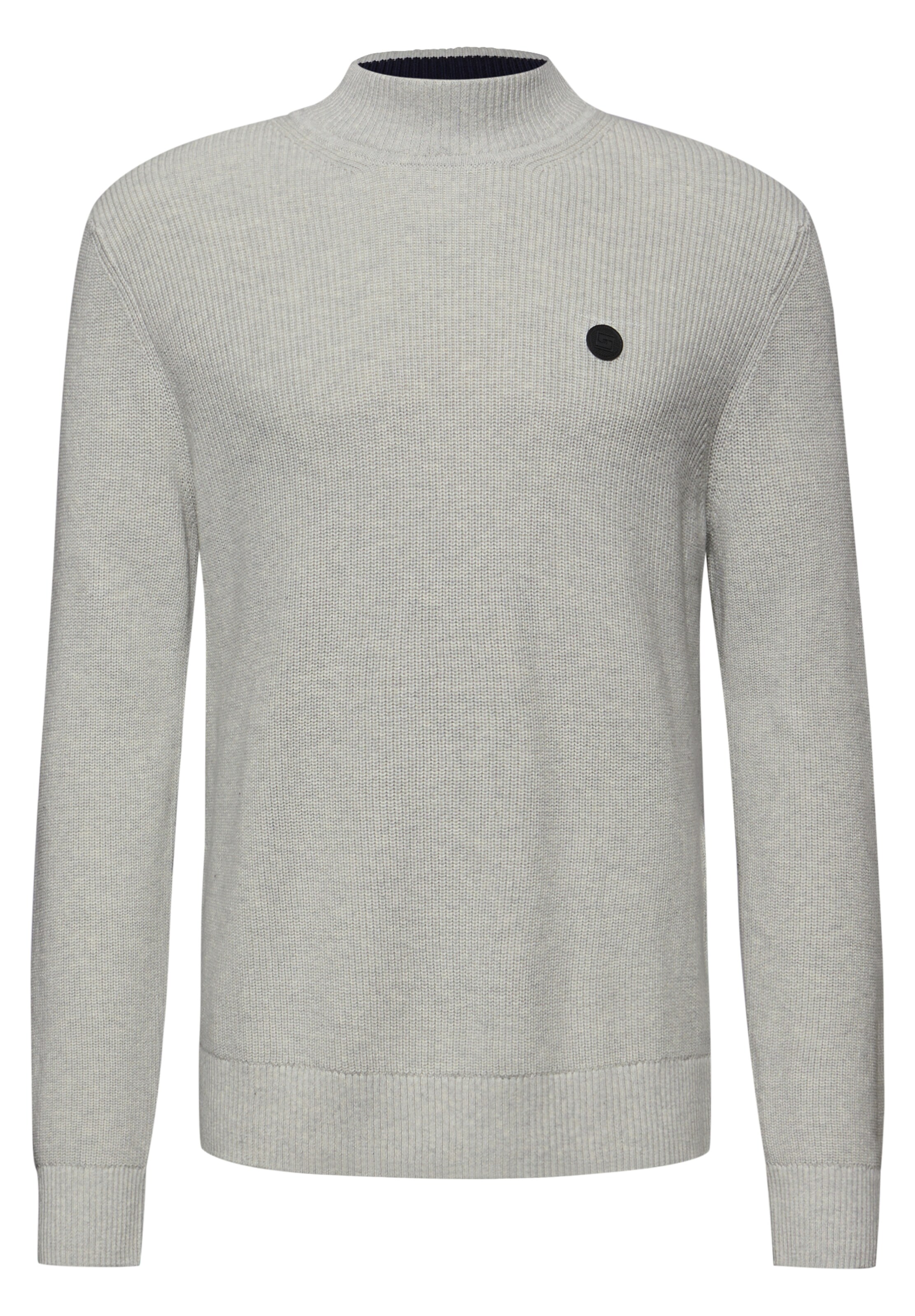 Street One MEN Sweater in Grey: front