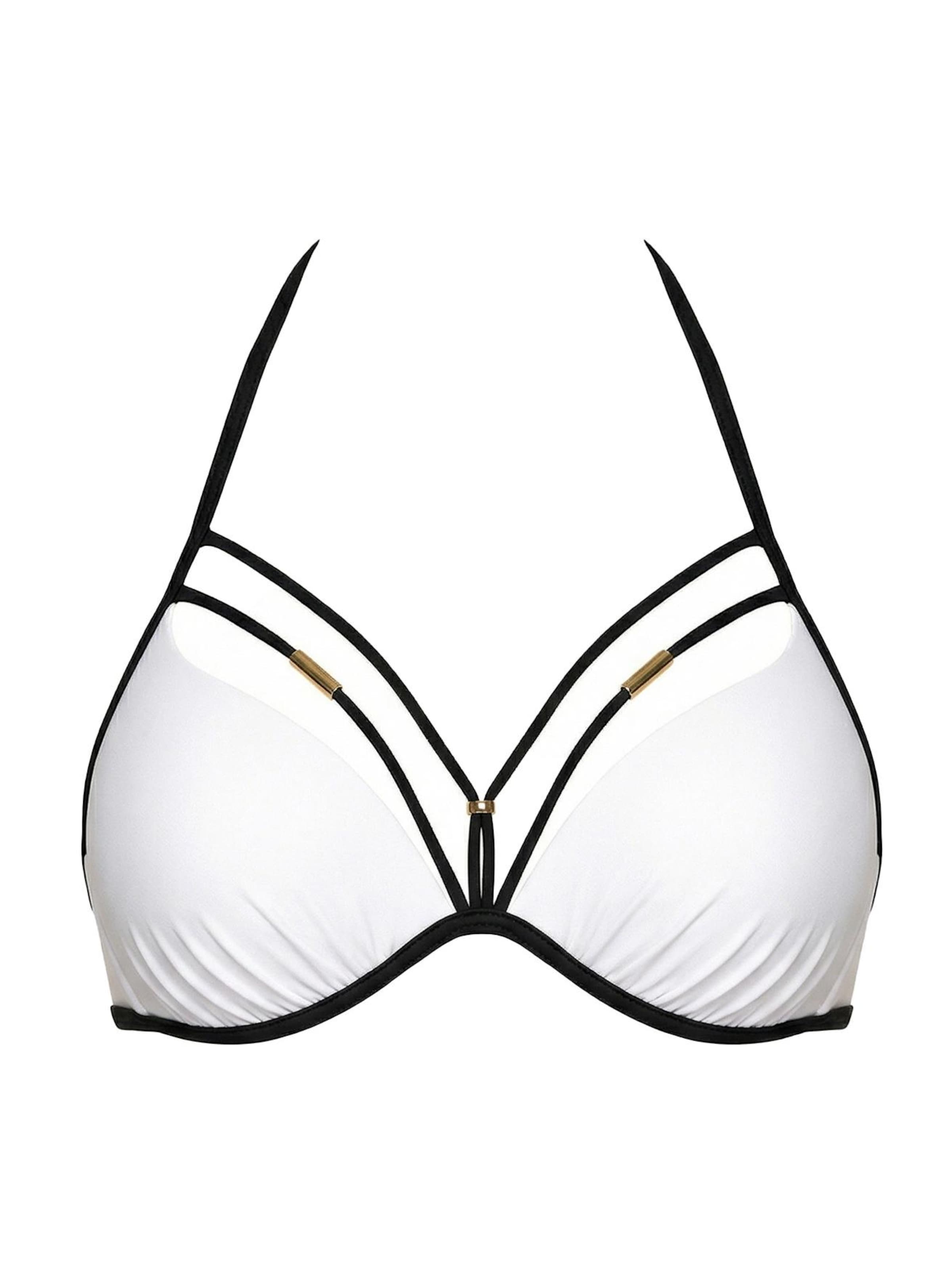 Marko Push-up Bikini top 'Diana' in White: front