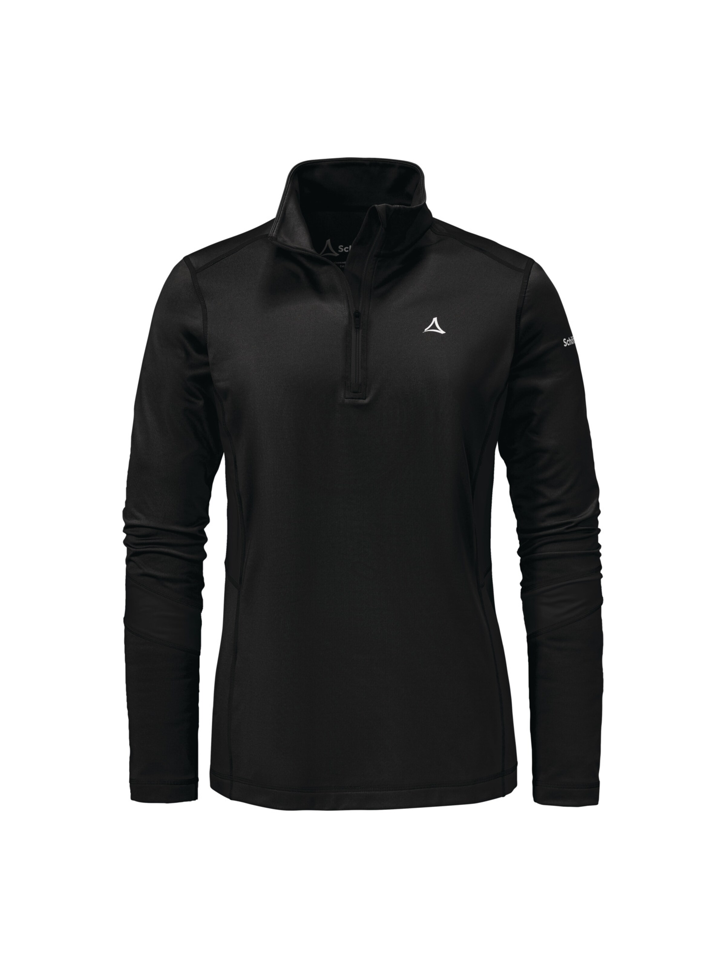 Schöffel Funktionsshirt 'Lenggries' in Schwarz: Vorderseite