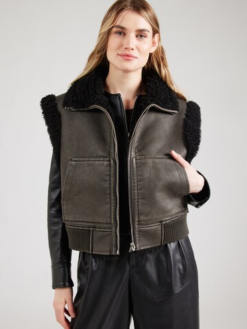 STAND STUDIO - Chaleco 'Andi' en negro