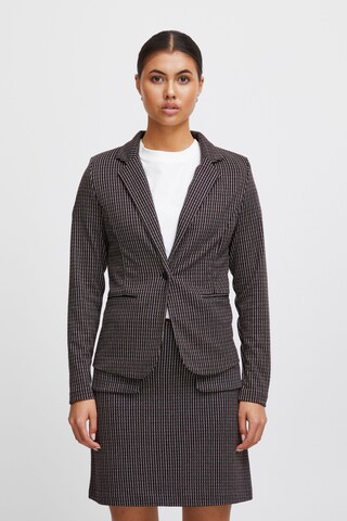 ICHI Blazer 'KATE' in Blue: front