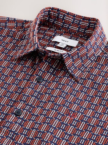 Next - Regular Fit Camisa em azul