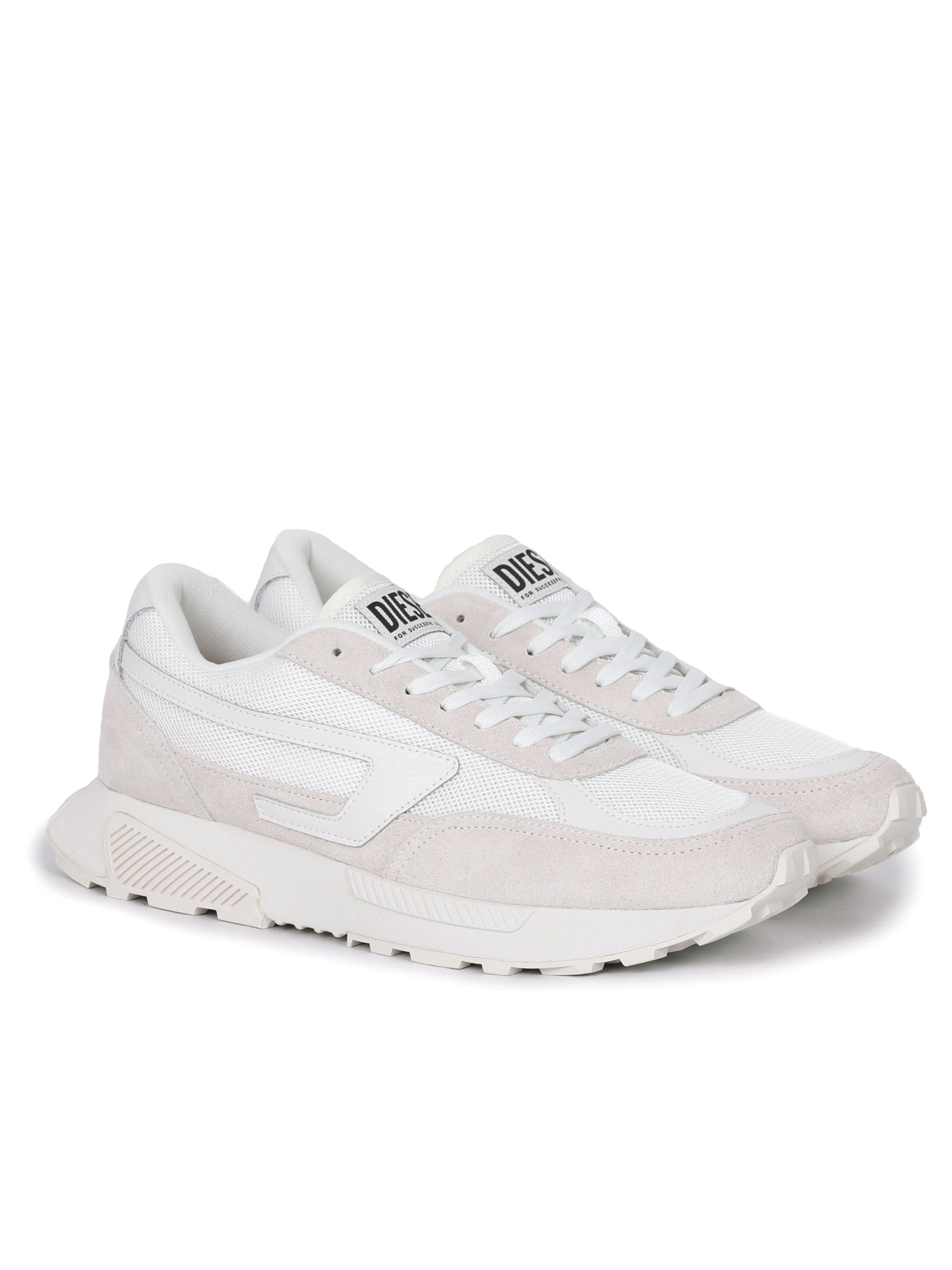 DIESEL - Sapatilhas baixas 'S-TYCHE D' em branco