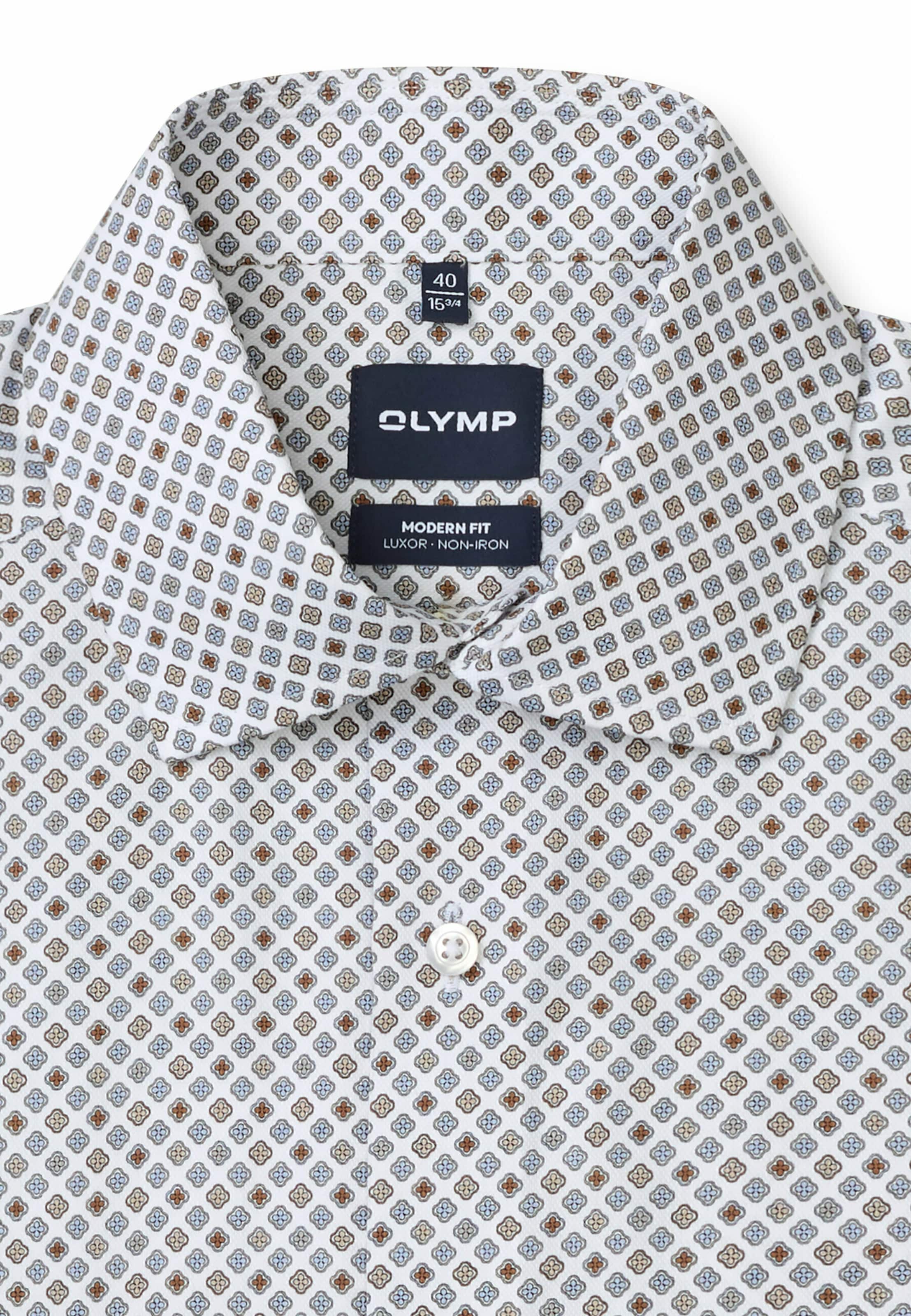 Coupe regular Chemise OLYMP en gris