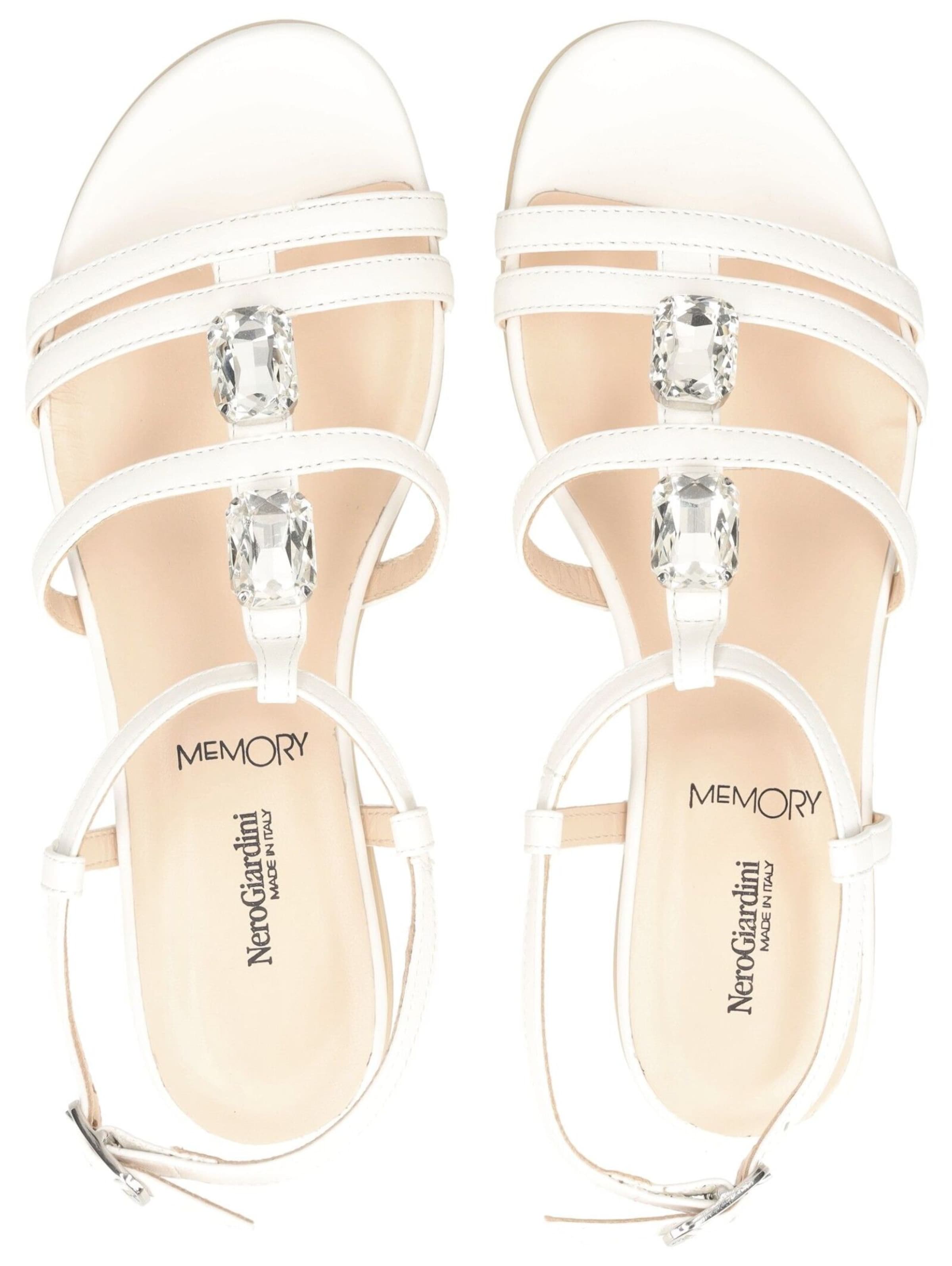 Nero Giardini Sandale in Weiß