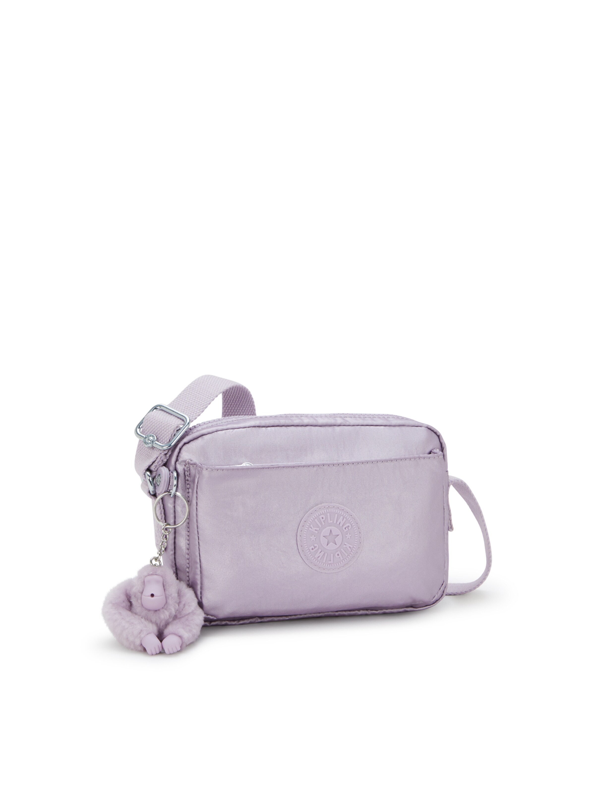 KIPLING - Mala de ombro 'Abanu' em roxo