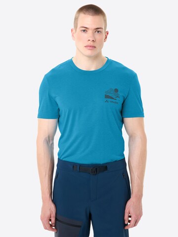 VAUDE Performance shirt 'Tekoa III' in Blue