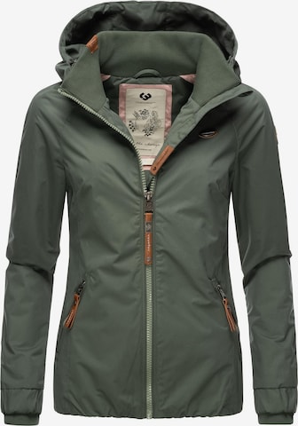 Veste fonctionnelle 'Dizzie' Ragwear en vert : devant