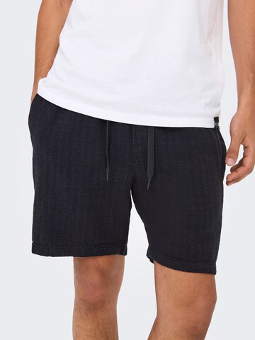 Only & Sons - regular Pantalón 'ONSTel' en azul: frente