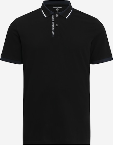 T-Shirt 'Steel' Jack & Jones Plus en noir : devant