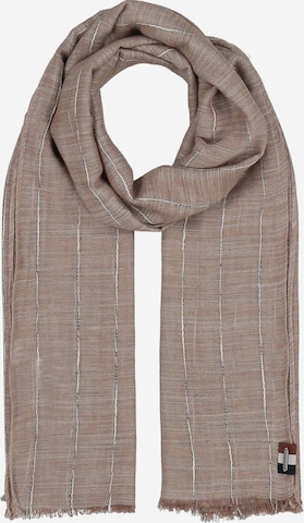 bugatti Scarf in Brown: front