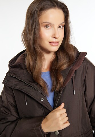 usha BLUE LABEL - Parka de inverno 'Fenia' em castanho