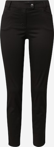 Marc O'Polo Slimfit Kalhoty 'Laxa' – černá: přední strana