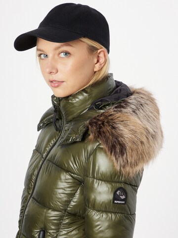 Superdry Winterjas 'Fuji' in Groen