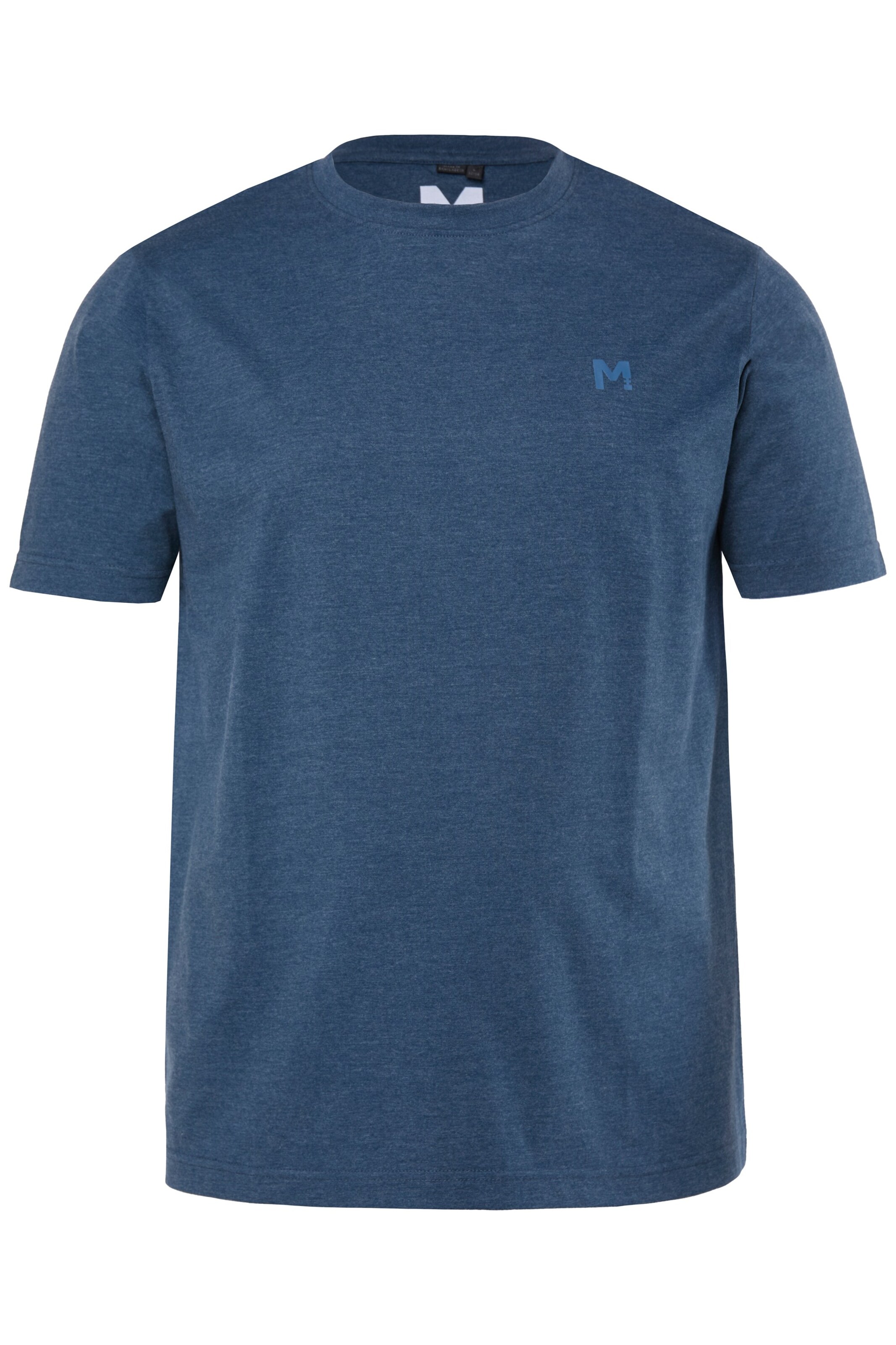 Men Plus T-Shirt in Blau: Vorderseite