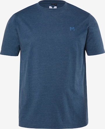 Men Plus T-Shirt in Blau: Vorderseite