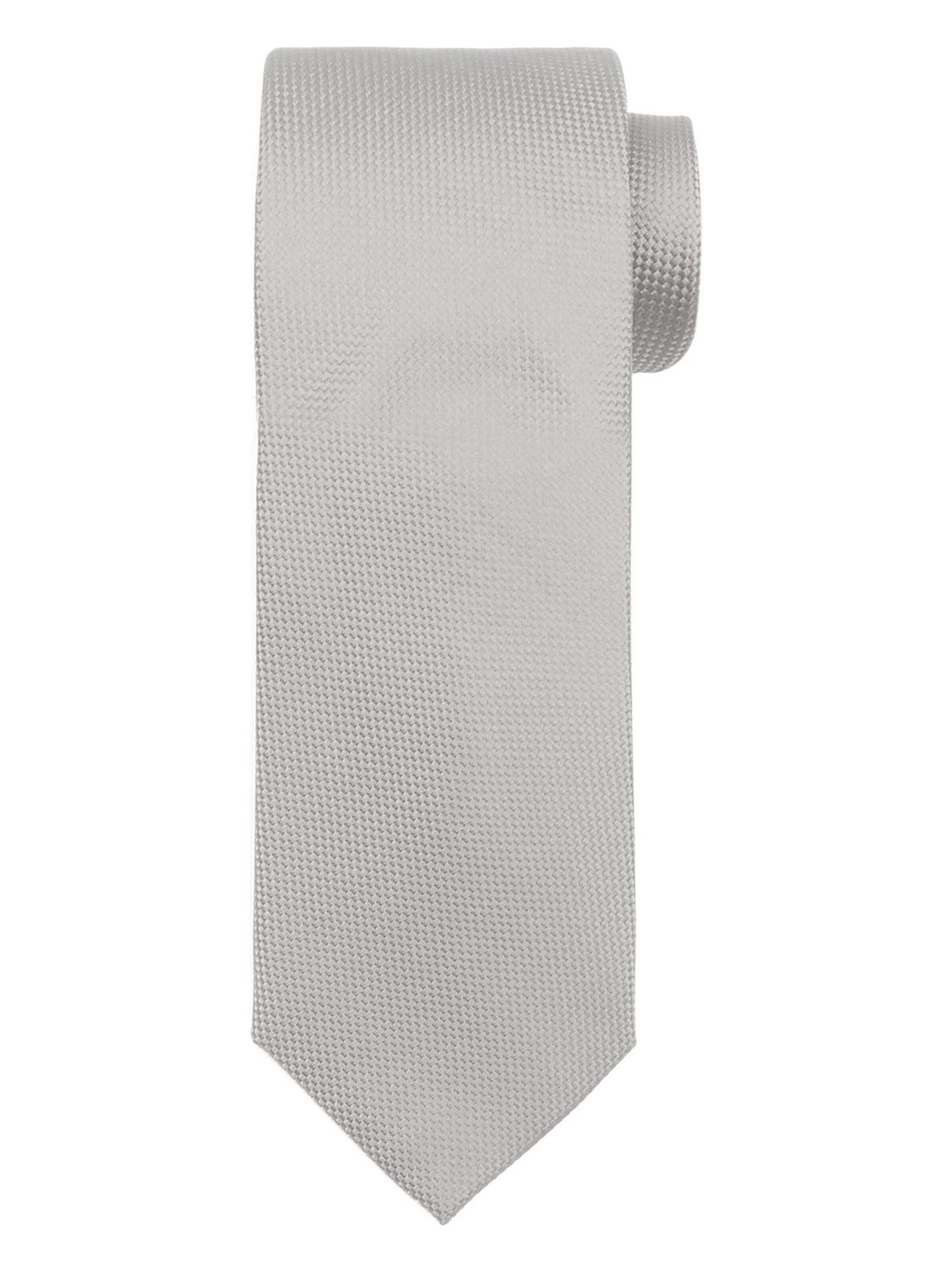 Suitable Tie in Silver: front
