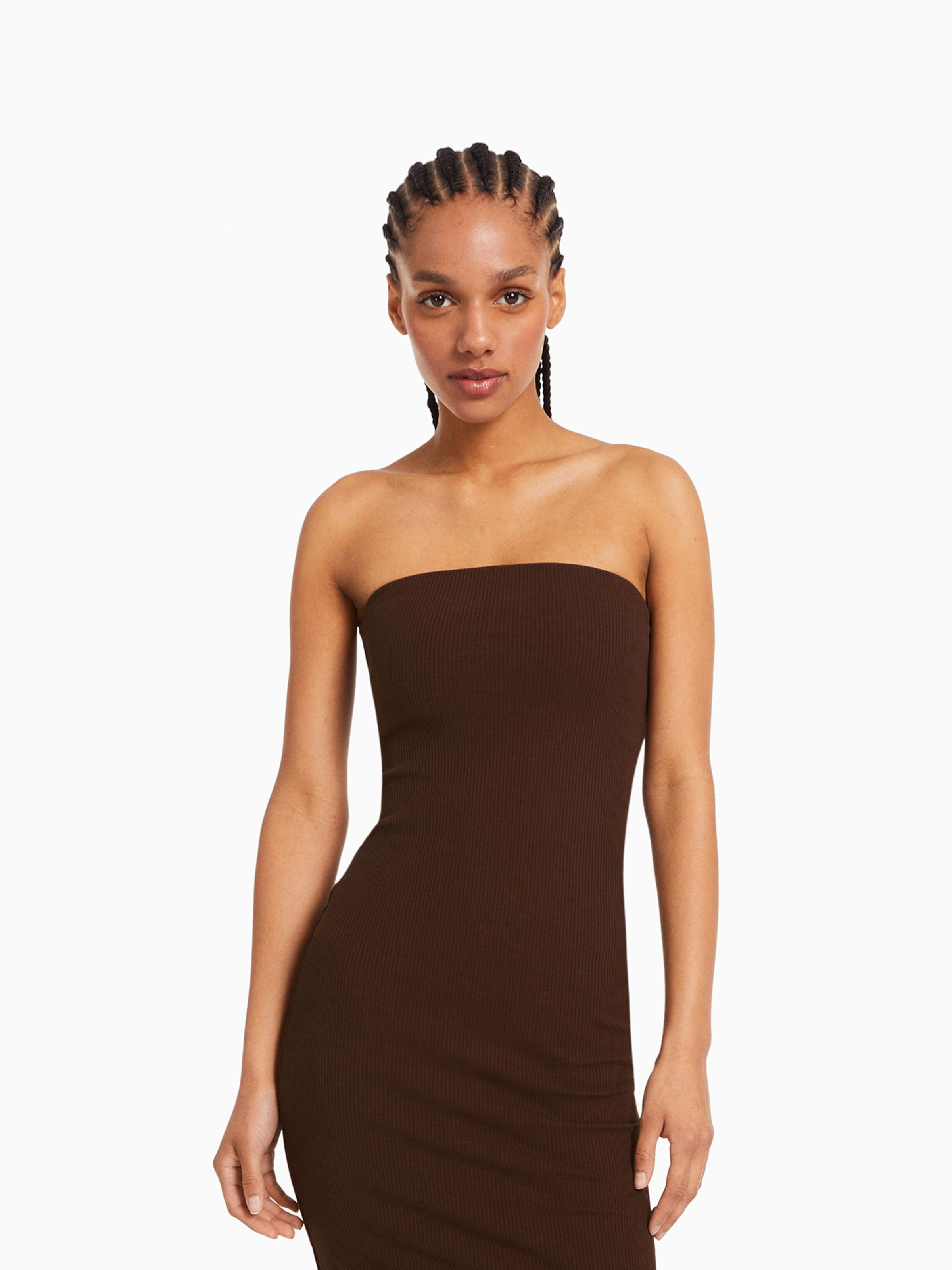 Robe de soir e Bershka en Marron ABOUT YOU