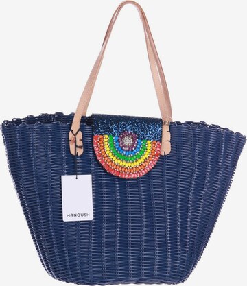 Manoush Bag in One size in Blue: front