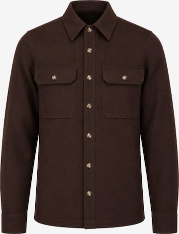T-Shirt BRAVE SOUL en marron : devant