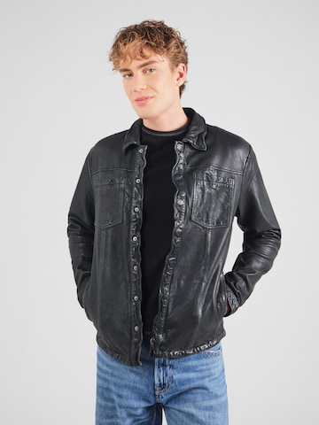 Veste mi-saison 'Crush Man' FREAKY NATION en noir : devant