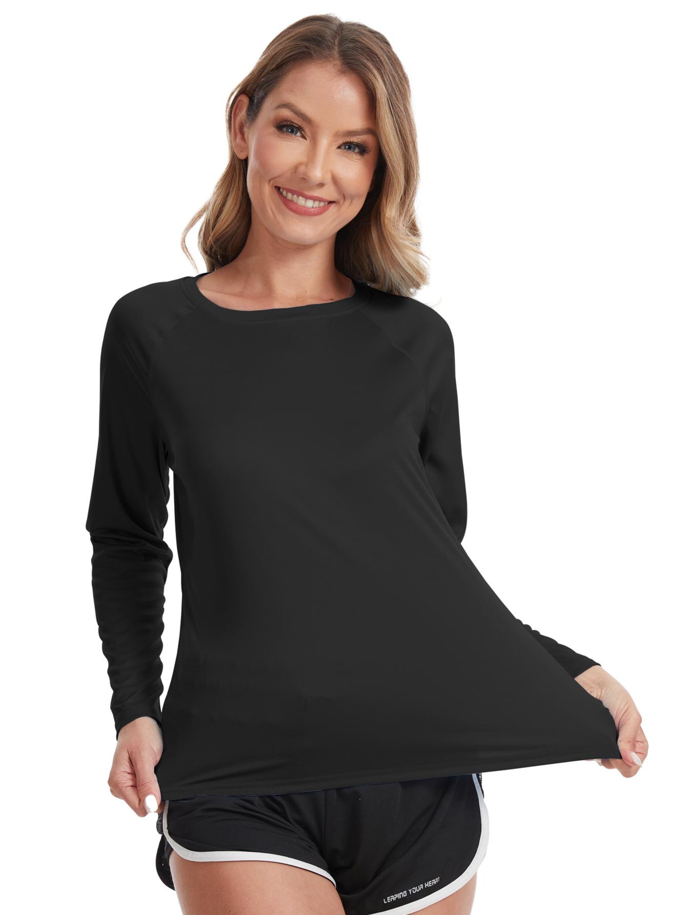 MEETWEE Sports Top in Black