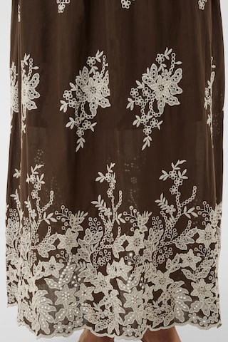 Jupe 'CUbrooka' CULTURE en marron