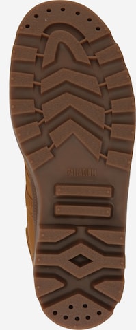 Palladium Lace-Up Boots in Brown