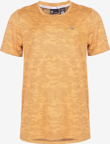 Spyder Koszulka funkcyjna w kolorze złoty: przód