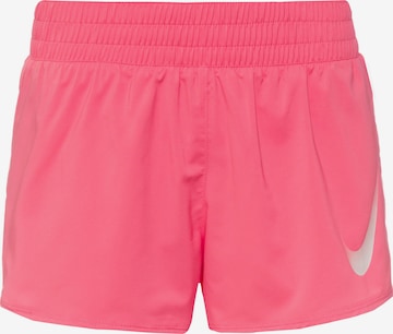 NIKE Workout Pants in Pink: front