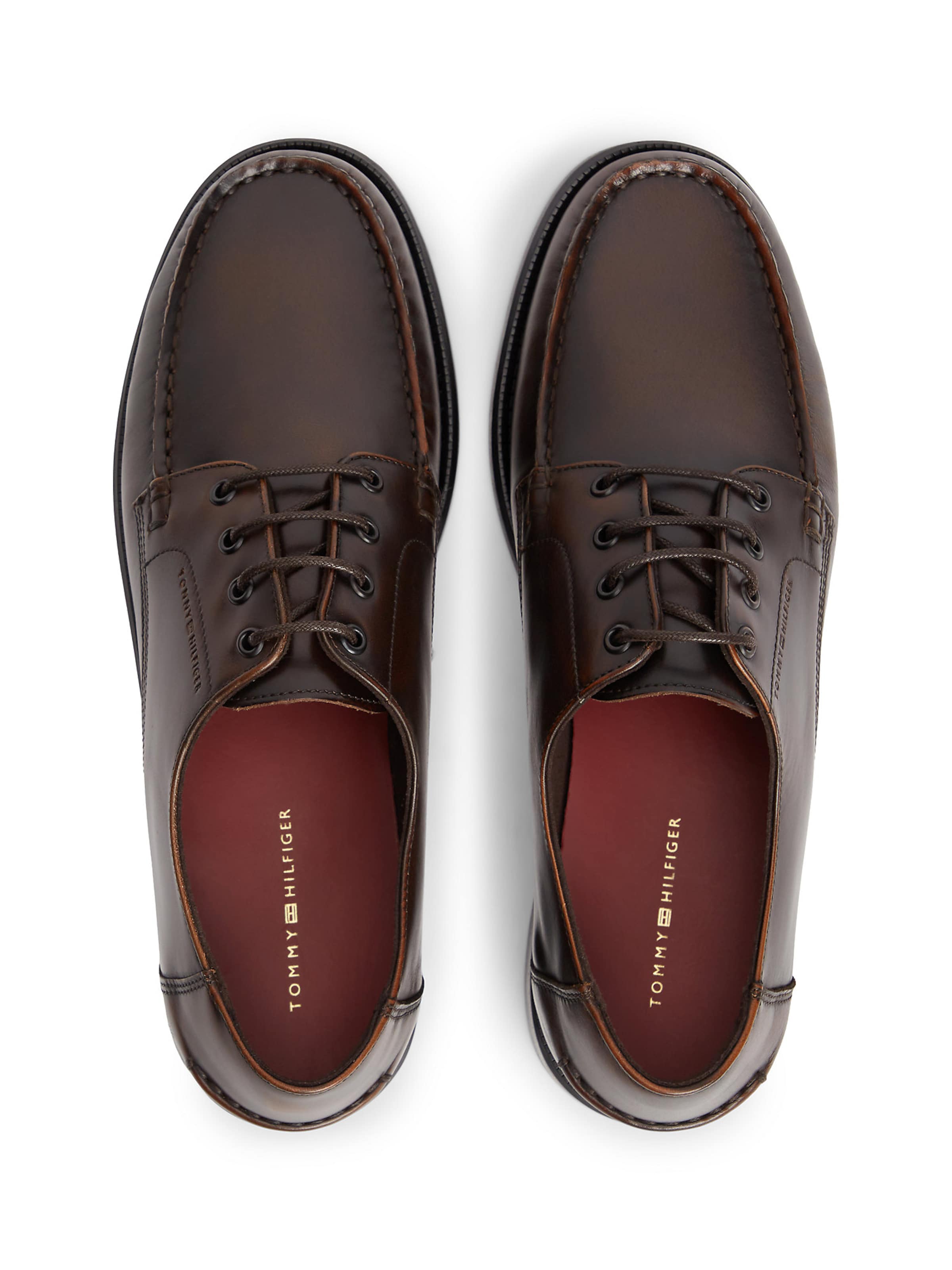 Chaussure à lacets TOMMY HILFIGER en marron