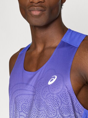 ASICS Toiminnallinen paita 'ROAD' värissä sininen