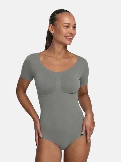 cfab Shaping bodysuit 'T-Shirt Bodysuit Sculpting Shapewear mit String' in XS in Graphite, Item view