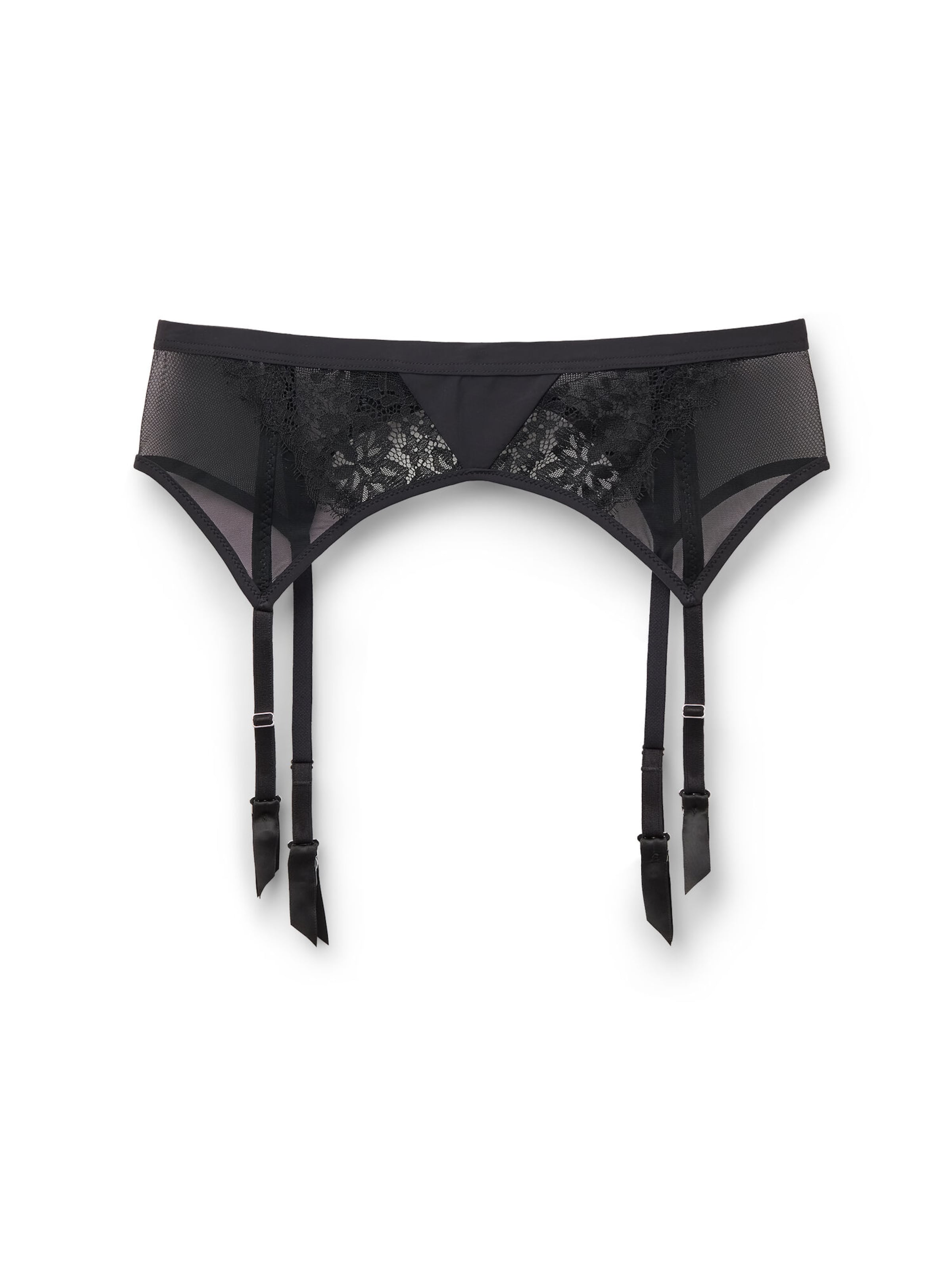 INTIMISSIMI Garter Belt in Black: front