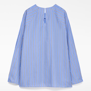 Adolfo Dominguez Bluse in Blau