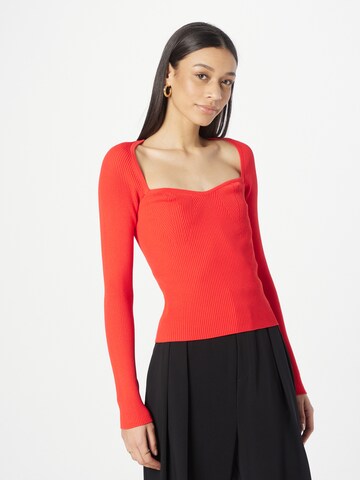Gina Tricot Sweater 'Harley' in Red: front