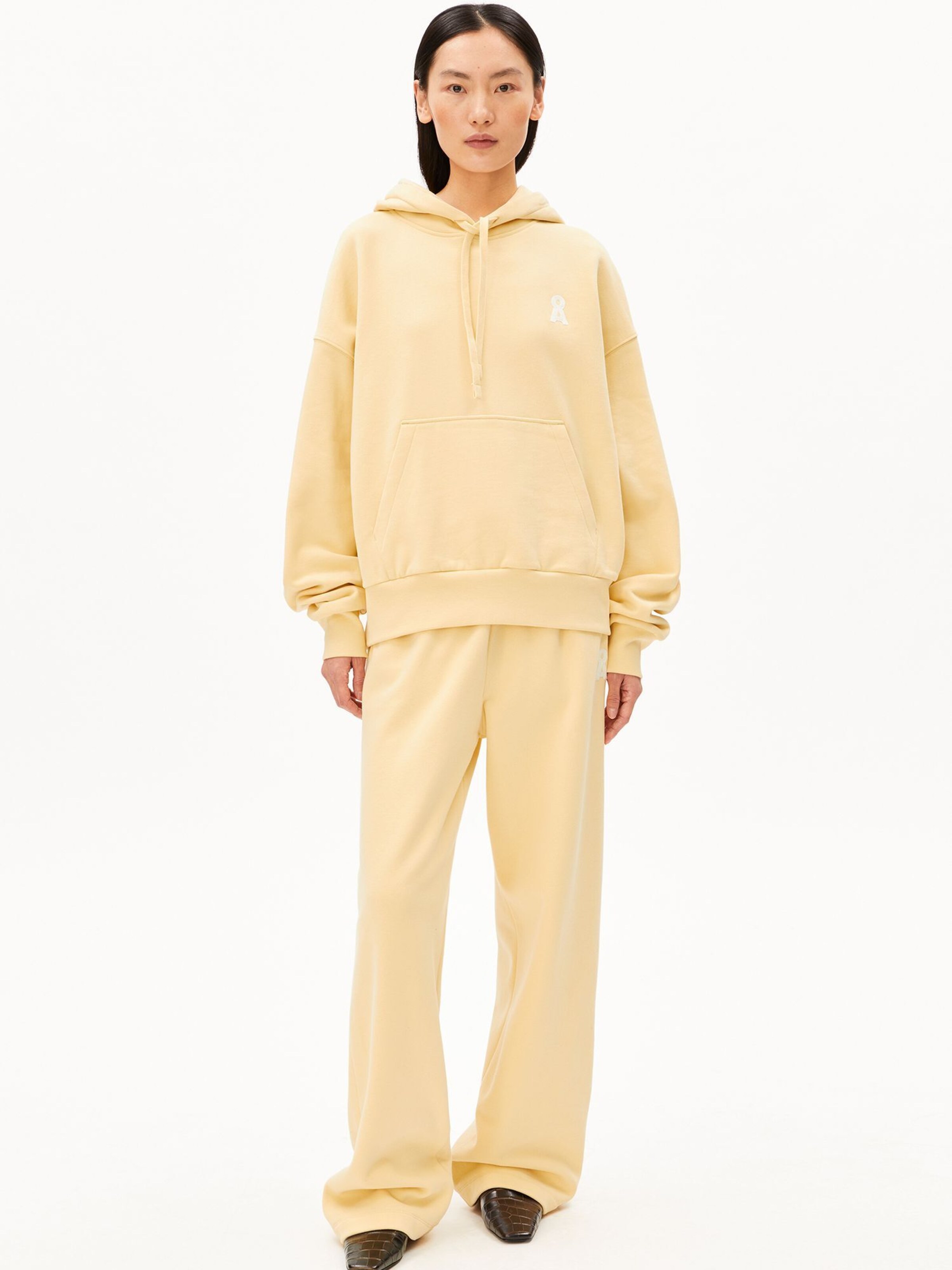 ARMEDANGELS Sweatshirt in Beige: front