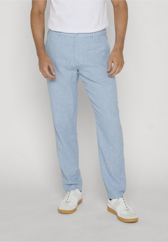 INDICODE JEANS - regular Pantalón chino 'Trope' en azul: frente
