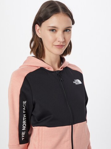 THE NORTH FACE Sportssweatjakke i pink