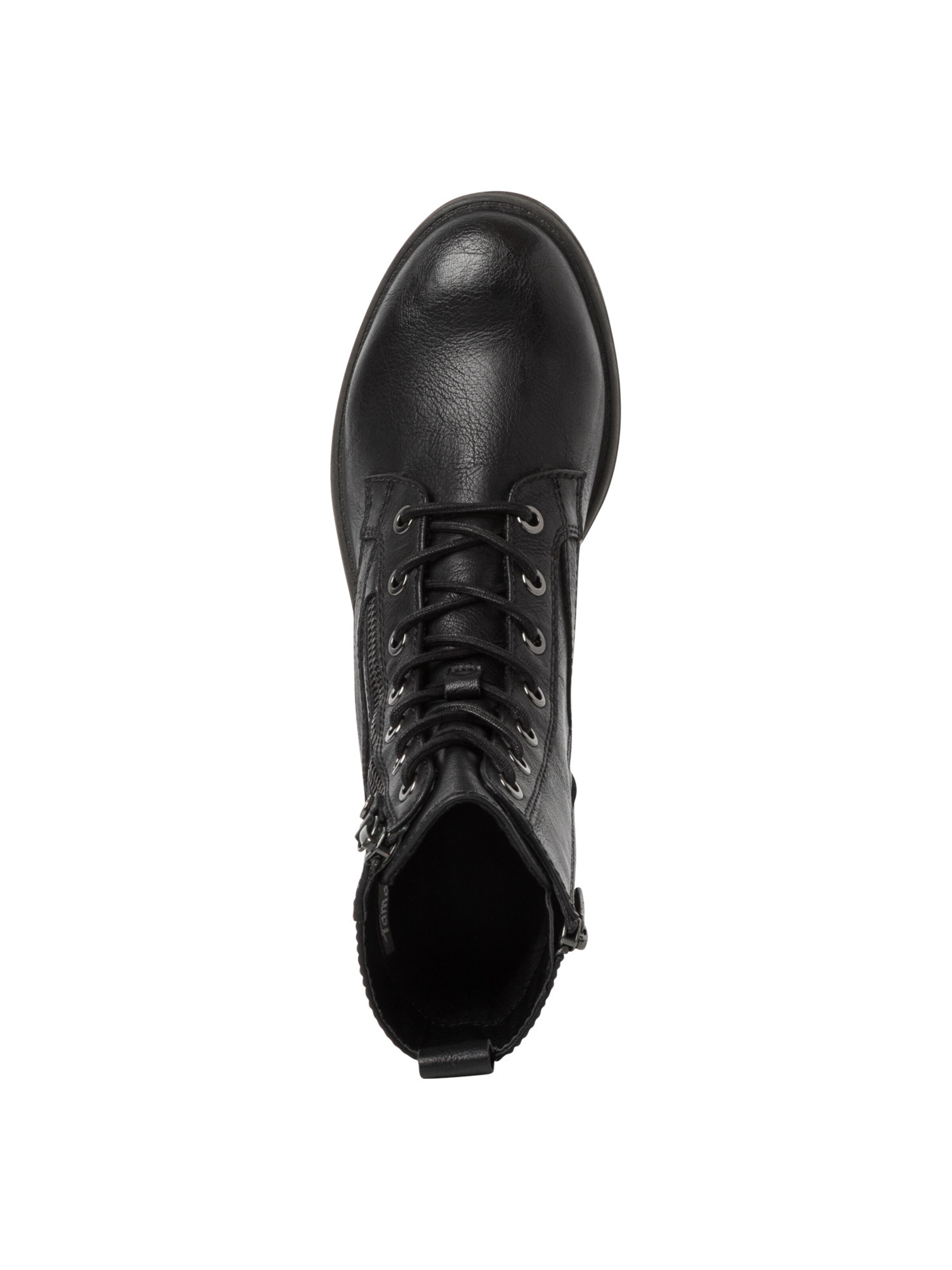 Tamaris Schnürstiefelette in Schwarz