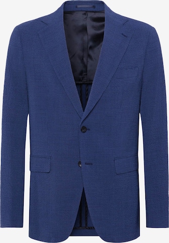 Coupe regular Veste de costume Boggi Milano en bleu : devant