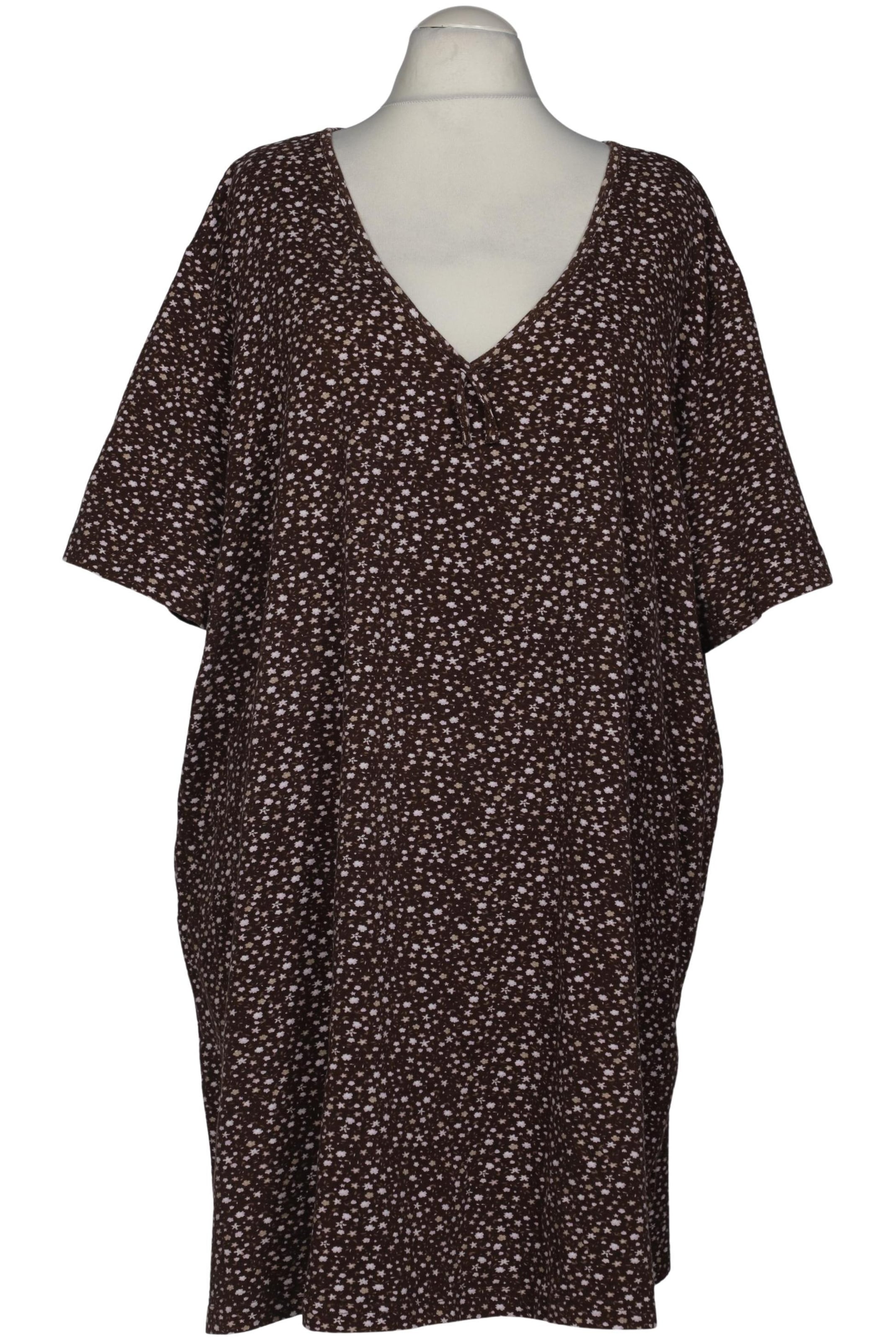 Ulla Popken Kleid 9XL in Braun: Vorderseite