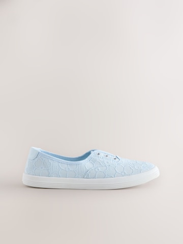 Next Slip-on in Blauw