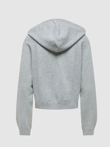ONLY Sweatshirt 'Maglieria' i grå