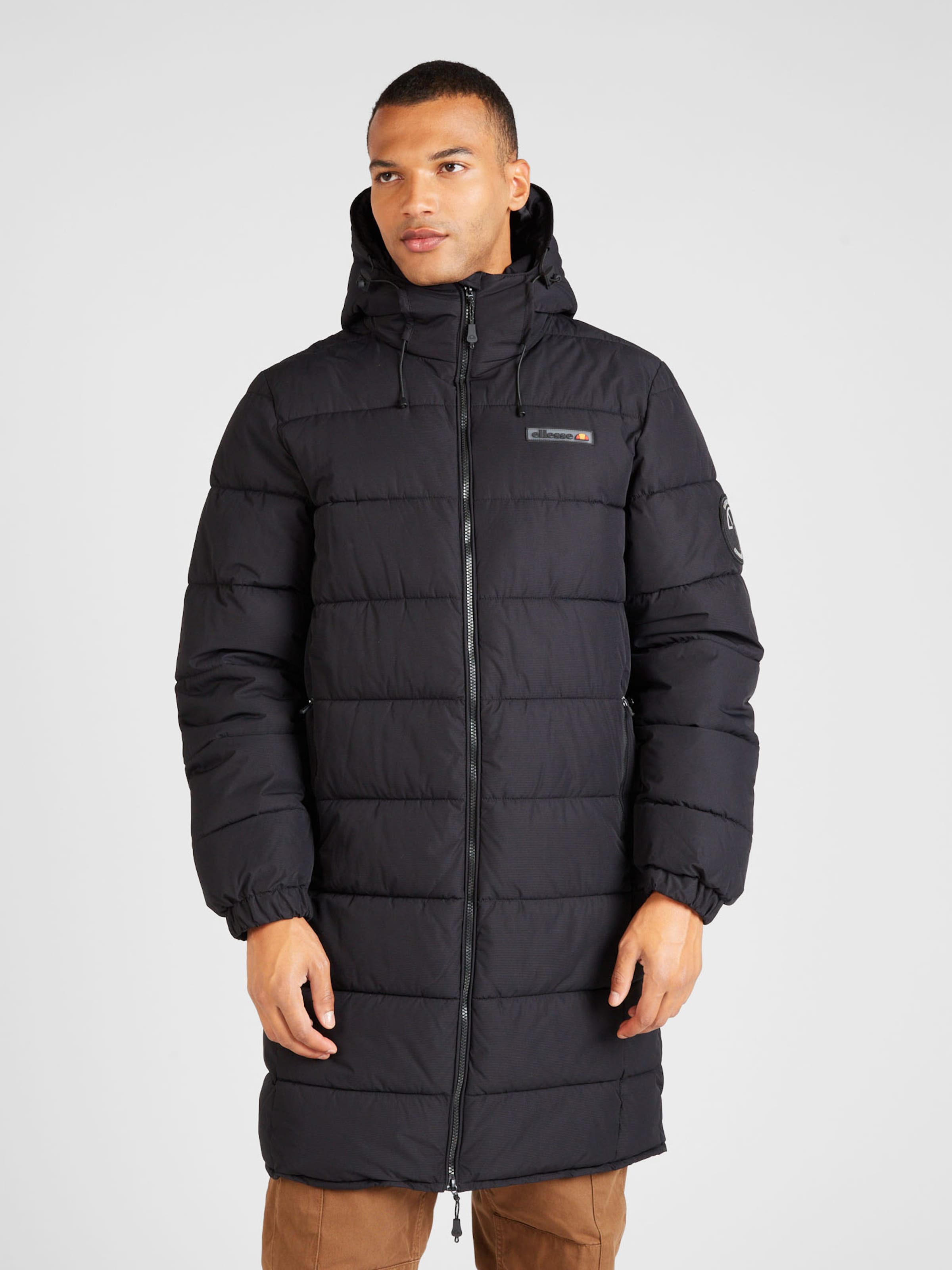 Manteau ellesse noir sale