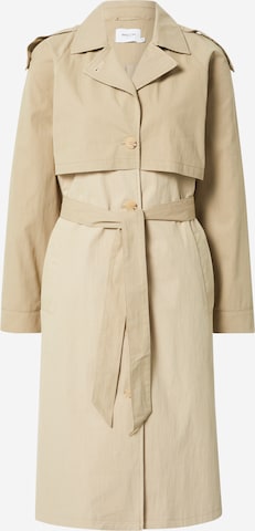 MSCH COPENHAGEN Between-Seasons Coat 'Palome' in Beige: front