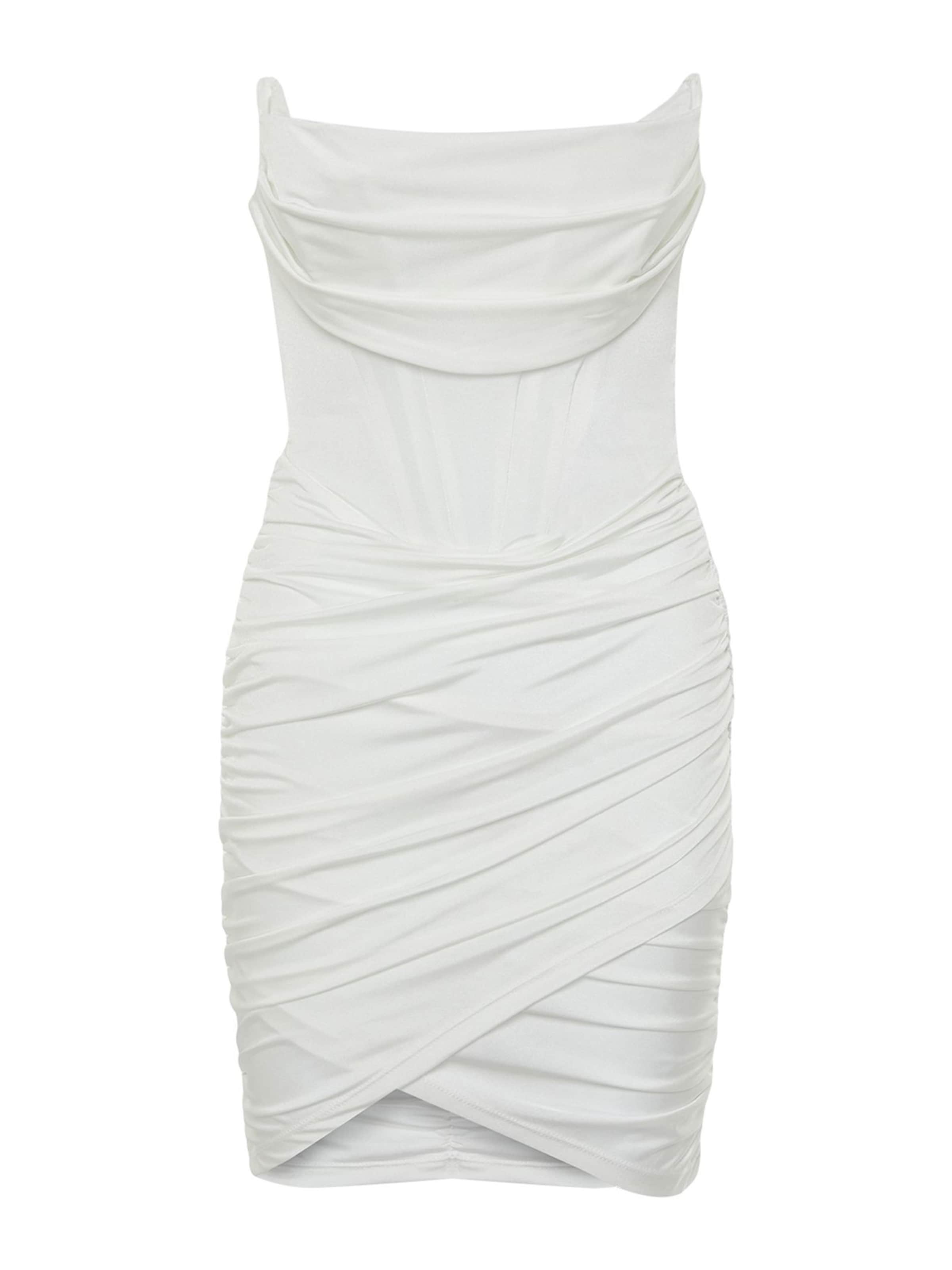 Trendyol Φόρεμα κοκτέιλ σε λευκό, Άποψη προϊόντος