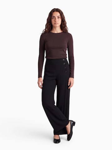 TOPSHOP Shirt 'EVERYDAY' in Braun